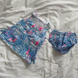 ⚓️ Lilly Pulitzer Sailboat Summer Dress